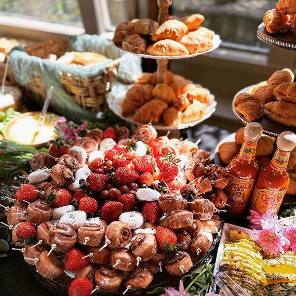 Brunch spread