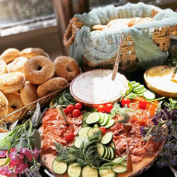 Brunch spread